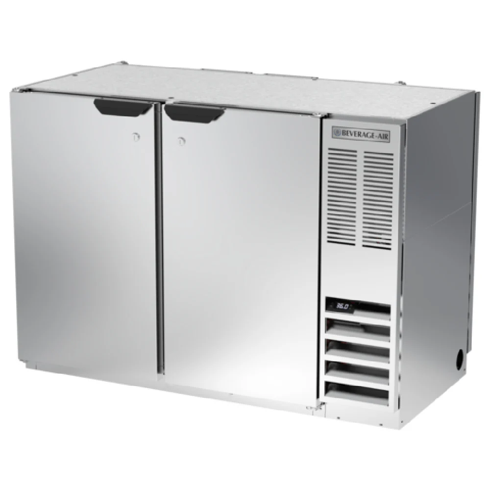 Beverage Air BB48HC-1-F-PT-S 48 Inch Refrigerated Pass-Thru Back Bar Cabinet with 13.6 cu. ft. Capacity Beverage Air BB48HC-1-F-PT-S 48 Inch Refrigerated Pass-Thru Back Bar Cabinet with 13.6 cu. ft. Capacity