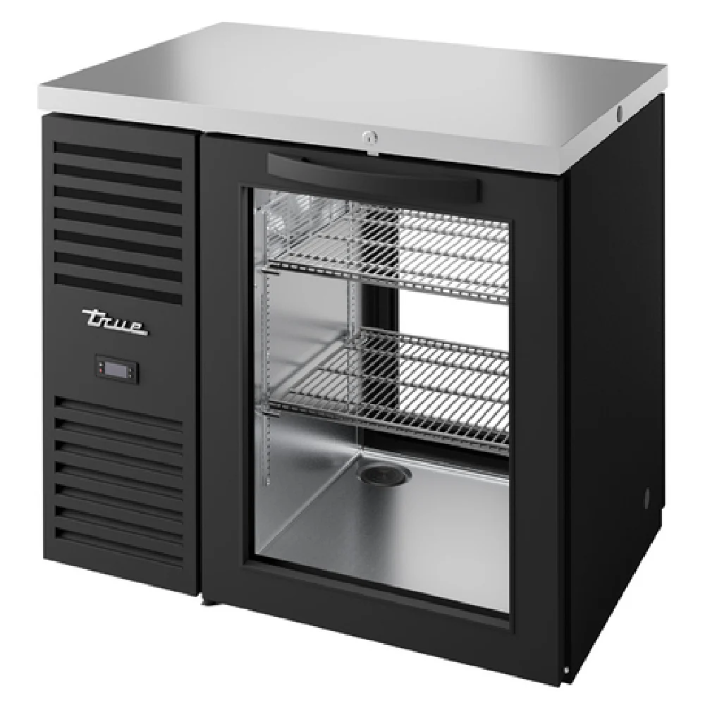 True Refrigeration TBR36-PTSZ1-L-B-G-G-1 36 Inch Pass-thru Back Bar Cooler Stainless Steel True Refrigeration TBR36-PTSZ1-L-B-G-G-1 36 Inch Pass-thru Back Bar Cooler Stainless Steel