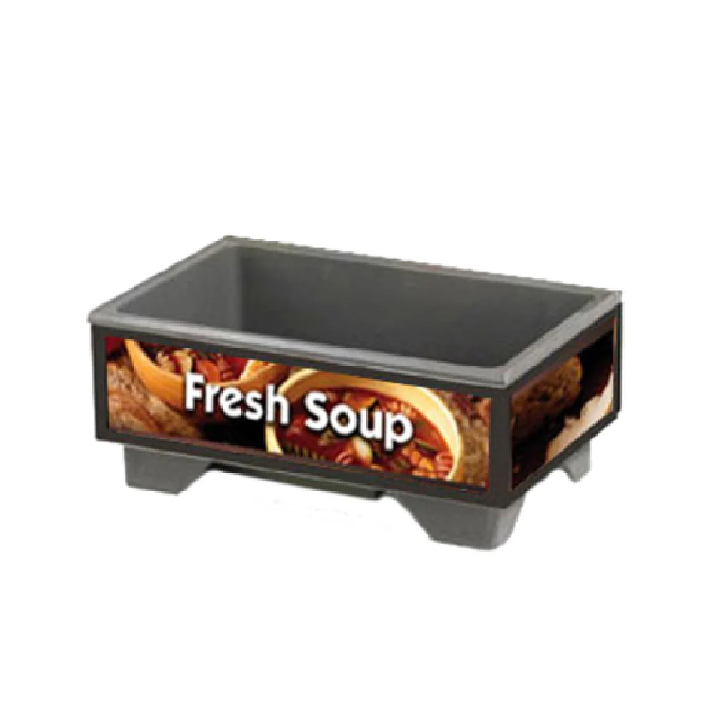 Vollrath 720200003 21-3/4 Inch Countertop Electric Soup Merchandiser with Country Kitchen Graphics Vollrath 720200003 21-3/4 Inch Countertop Electric Soup Merchandiser with Country Kitchen Graphics