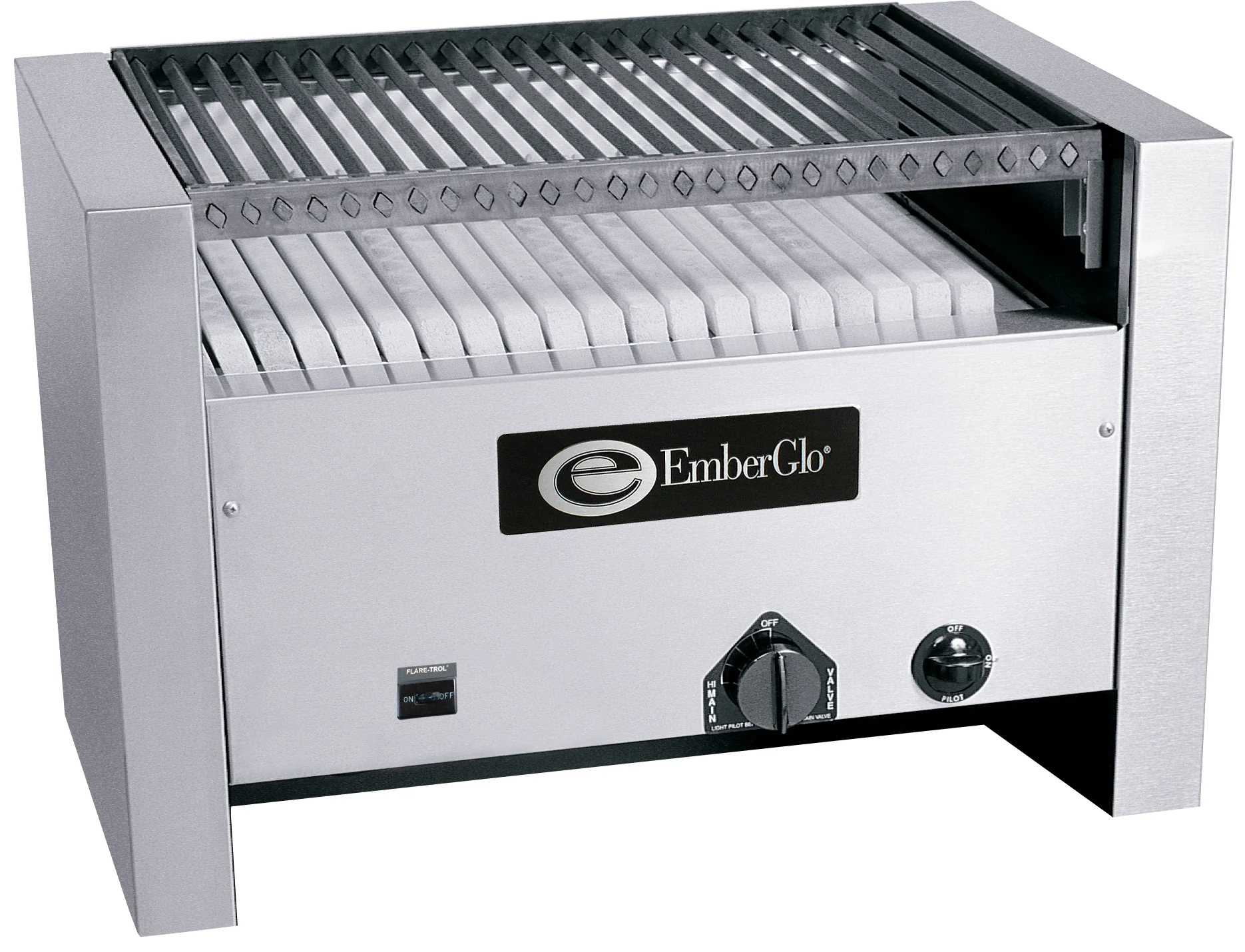 EmberGlo 25C-NAT-5010102 26 Inch Gas Charbroiler with Ceramic Hearth 39600 BTU EmberGlo 25C-NAT-5010102 26 Inch Gas Charbroiler with Ceramic Hearth 39600 BTU