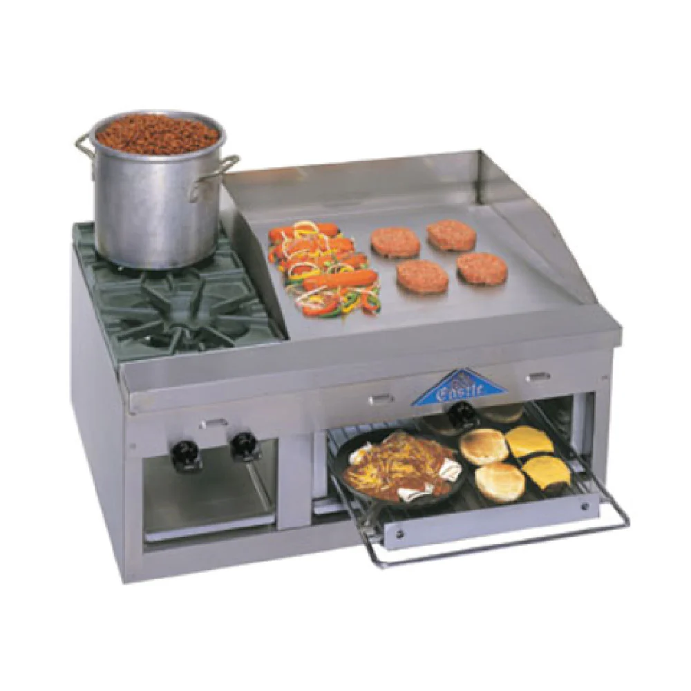 Comstock-Castle FHP36-24B 36 Inch Gas Hotplate Griddle Cheesemelter 104000 BTU Comstock-Castle FHP36-24B 36 Inch Gas Hotplate Griddle Cheesemelter 104000 BTU