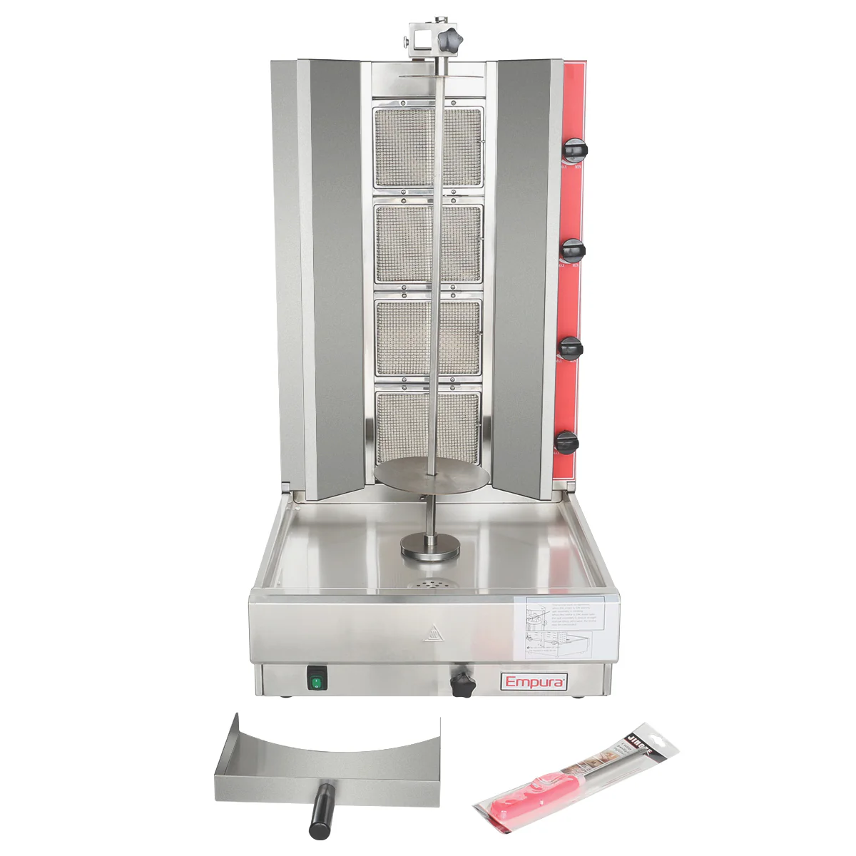 Empura Equipment EGVB-100 21 Inch Vertical Broiler Gas 9500 BTU with Infrared Burners Empura Equipment EGVB-100 21 Inch Vertical Broiler Gas 9500 BTU with Infrared Burners