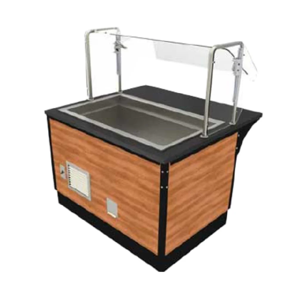 Vollrath VC66 66 Inch Electric Cold Station Refrigerated Serving Counter Stainless Steel Vollrath VC66 66 Inch Electric Cold Station Refrigerated Serving Counter Stainless Steel