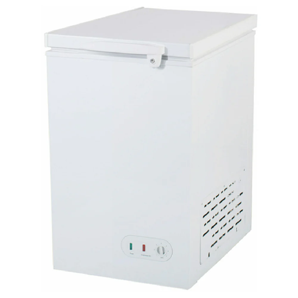 Maxximum MXSH3.4SHC 24 Inch Chest Freezer 3.4 Cu Ft Manual Defrost White Steel