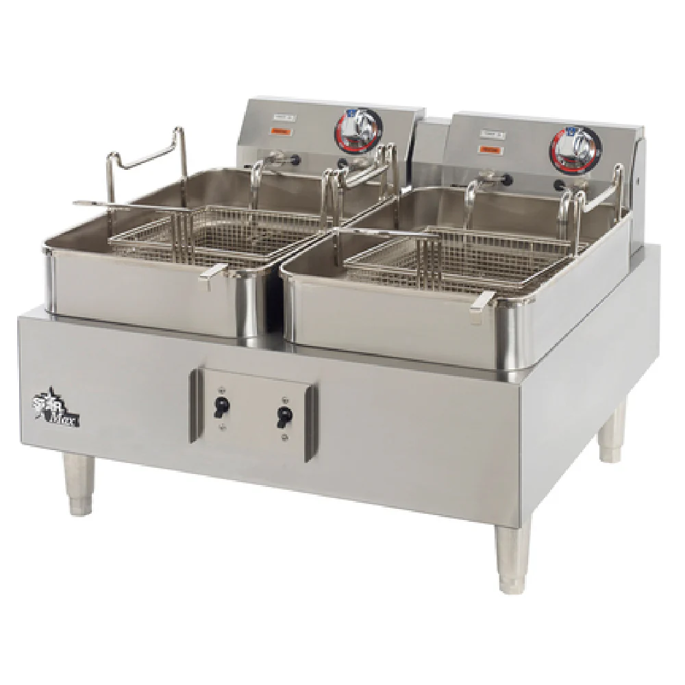 Star 530TF 24 Inch Electric Countertop Deep Fryer with Stainless Steel Fry Pot