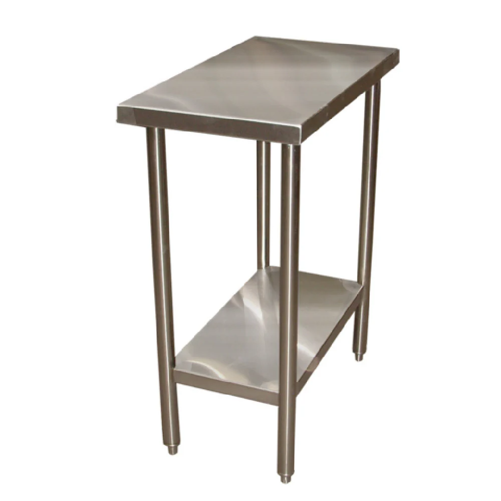 Winholt DTS-3612 12 Inch Filler Table High Polish Finish Stainless Steel and Legs Winholt DTS-3612 12 Inch Filler Table High Polish Finish Stainless Steel and Legs