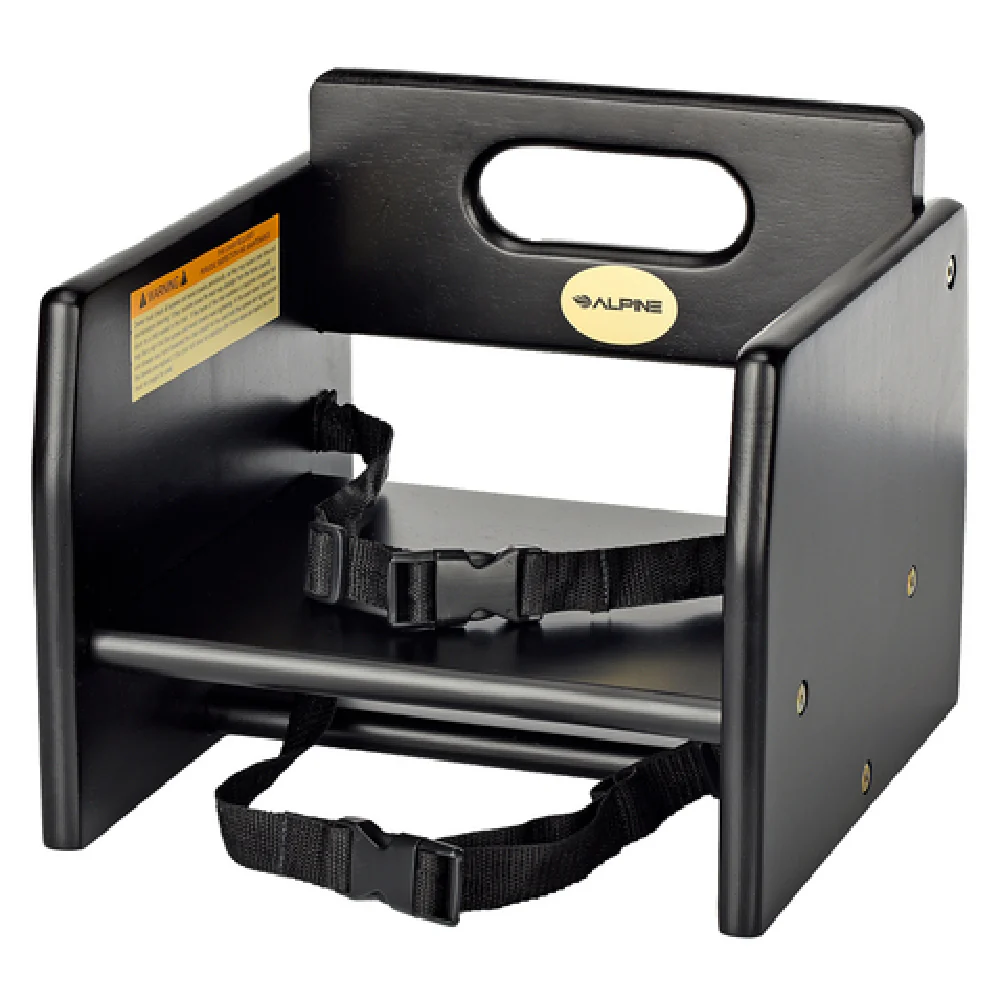Alpine Industries ALP413-01-ESP 11 Inch Child Booster Seat Wood Espresso Stacking with Safety Straps Alpine Industries ALP413-01-ESP 11 Inch Child Booster Seat Wood Espresso Stacking with Safety Straps