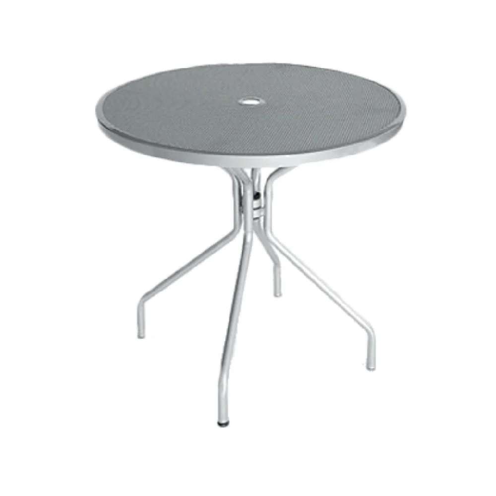 emuamericas llc 813 36 Inch Round Table with Umbrella Hole Outdoor Steel emuamericas llc 813 36 Inch Round Table with Umbrella Hole Outdoor Steel