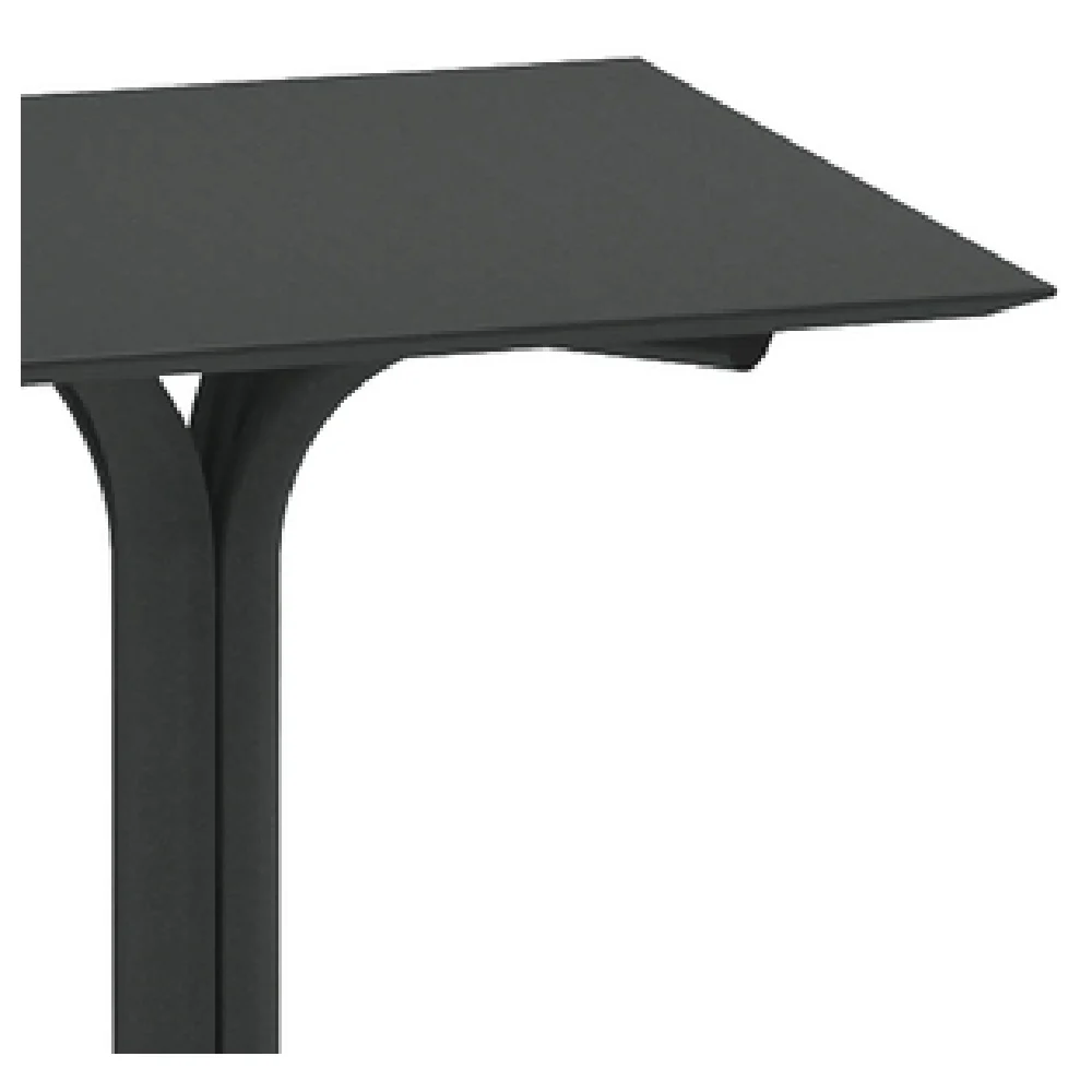 emuamericas llc E1164 28 Inch Table System Indoor and Outdoor Steel Beveled Edge emuamericas llc E1164 28 Inch Table System Indoor and Outdoor Steel Beveled Edge