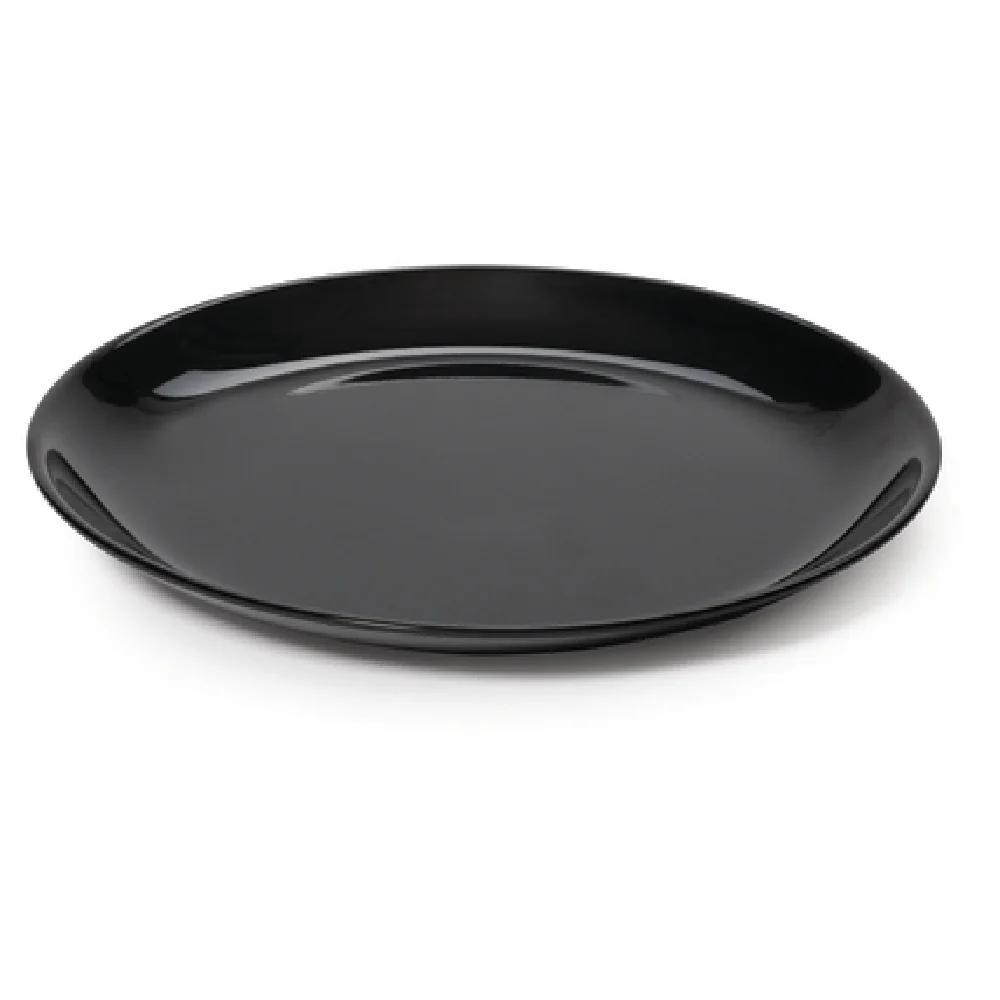 GET Enterprises BF-950-BK 9-1/2 Inch Coupe Break-Resistant Dinner Plate Melamine Black
