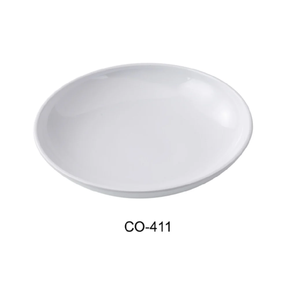 Yanco CO-411 11 Inch 36 Oz Round Salad Pasta Bowl Melamine Dishwasher Safe