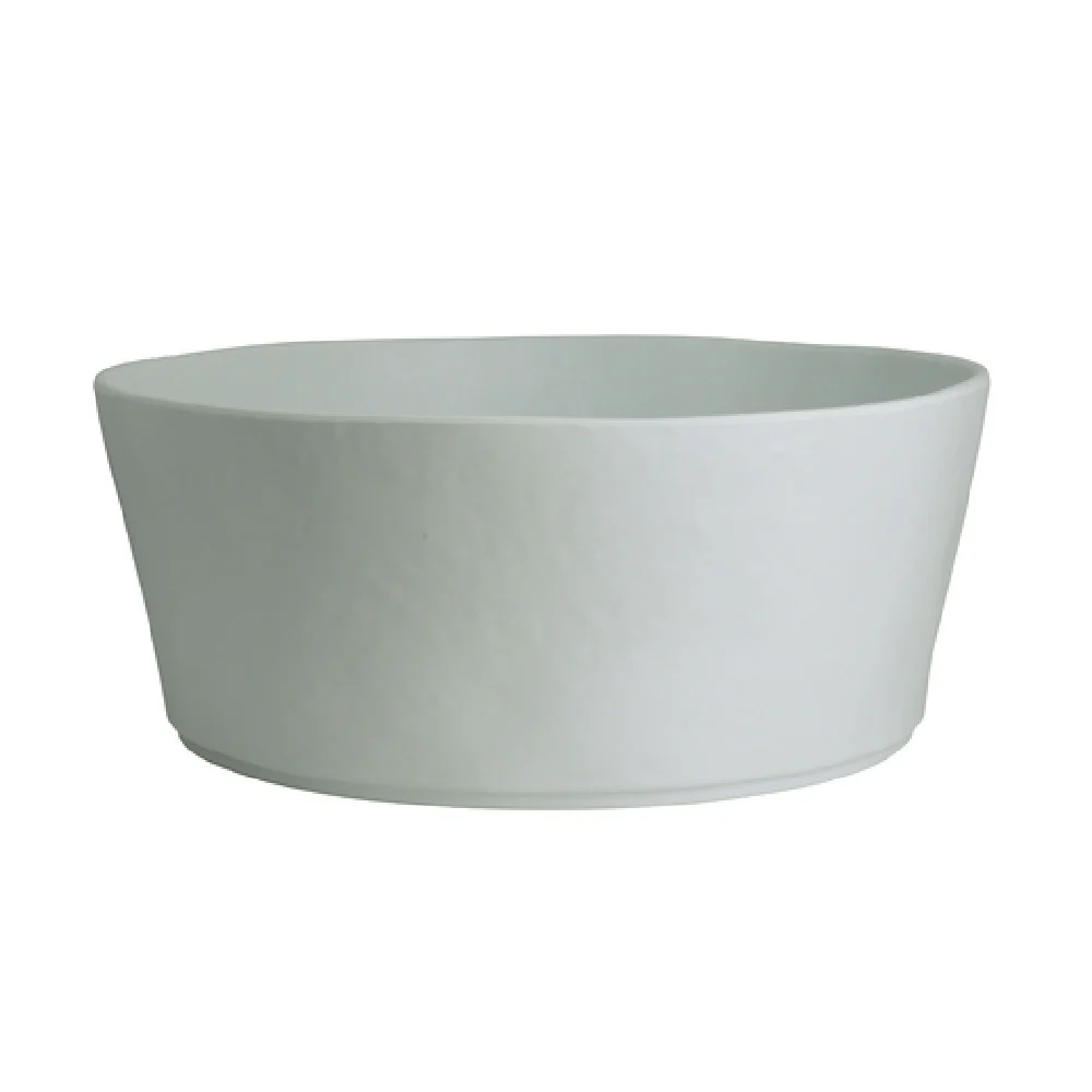 Steelite 7182TM519 3.5 Qt Round Bowl White Melamine Cali Modern Style