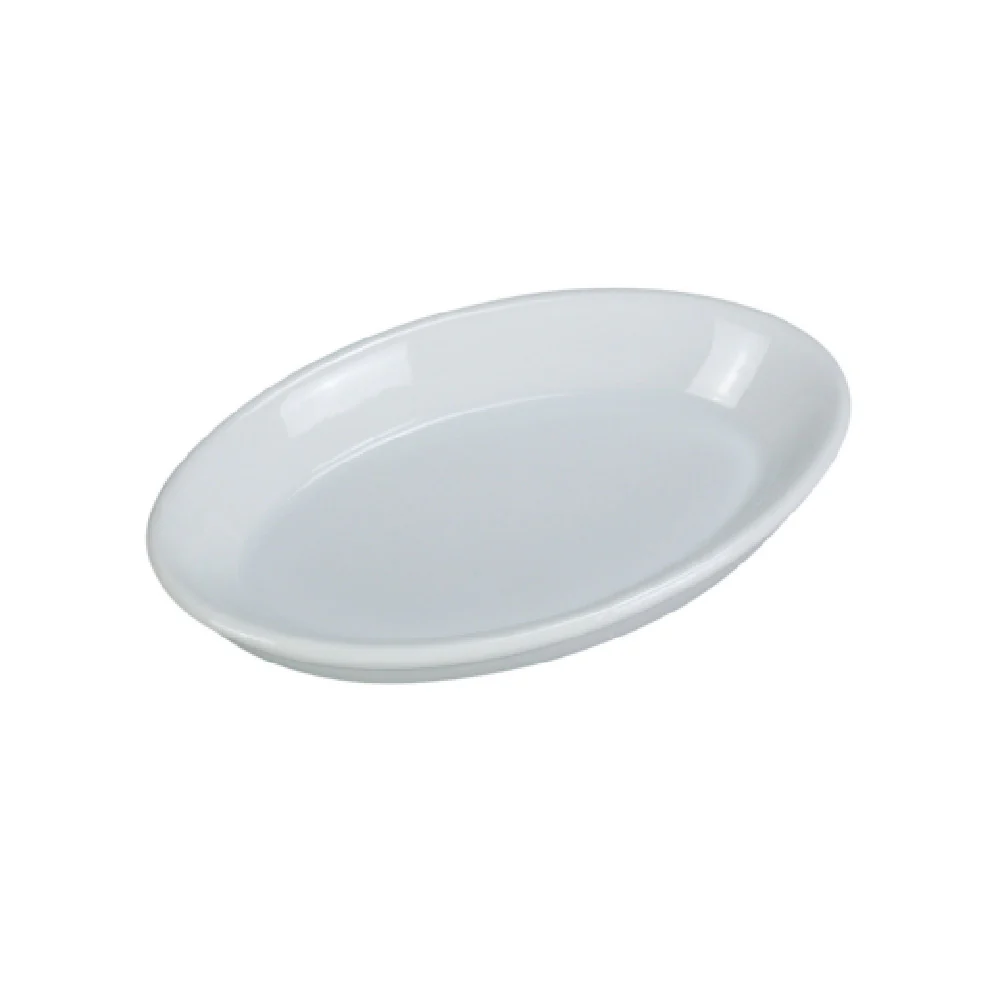 Yanco BK-002 8 Oz Oval Baking Dish Porcelain White Dishwasher Oven Microwave Safe Yanco BK-002 8 Oz Oval Baking Dish Porcelain White Dishwasher Oven Microwave Safe