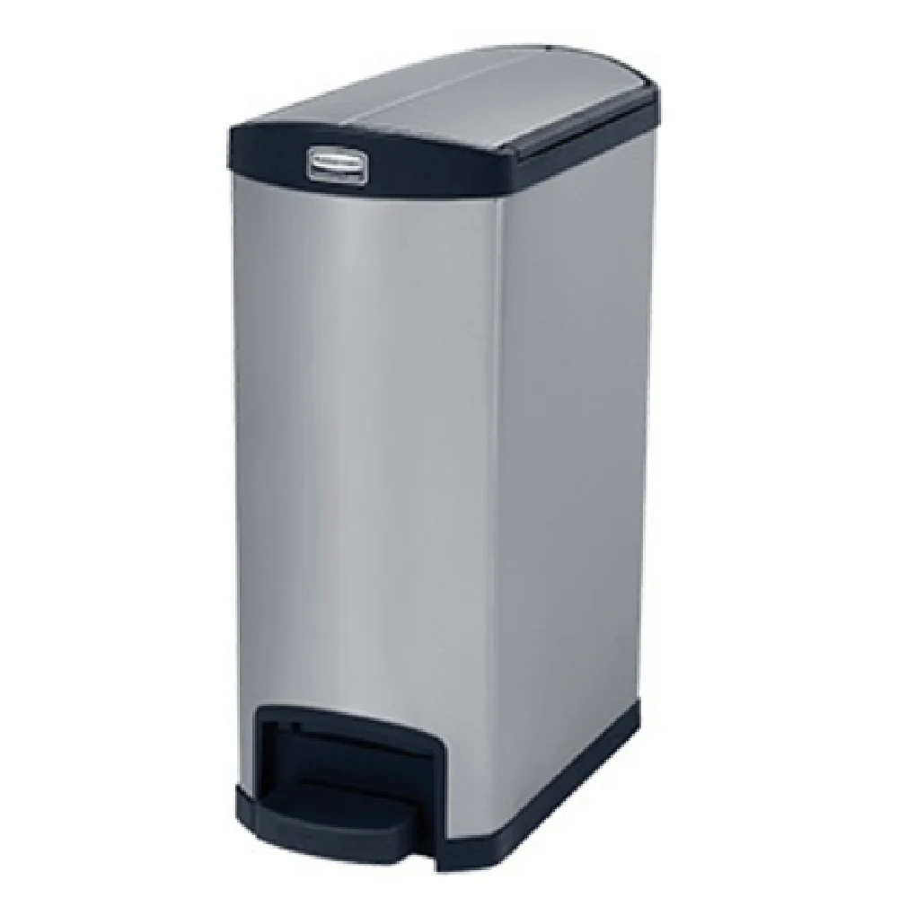 Rubbermaid Commercial Products 1901993 22 Inch with Internal Hinged Lid Stainless Steel Utility Container Rubbermaid Commercial Products 1901993 22 Inch with Internal Hinged Lid Stainless Steel Utility Container