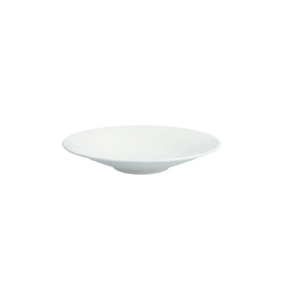 Fortessa 6100.F0000.09 9 Inch 16oz Bowl White Ceramic Deep with Wide Rim Fortessa 6100.F0000.09 9 Inch 16oz Bowl White Ceramic Deep with Wide Rim