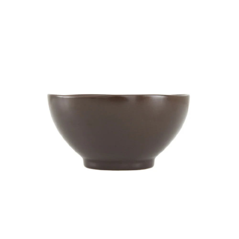 Fortessa STN.8000.7.54 5.75 Inch Round Heirloom Rice Bowl Ceramic Cocoa Fortessa STN.8000.7.54 5.75 Inch Round Heirloom Rice Bowl Ceramic Cocoa