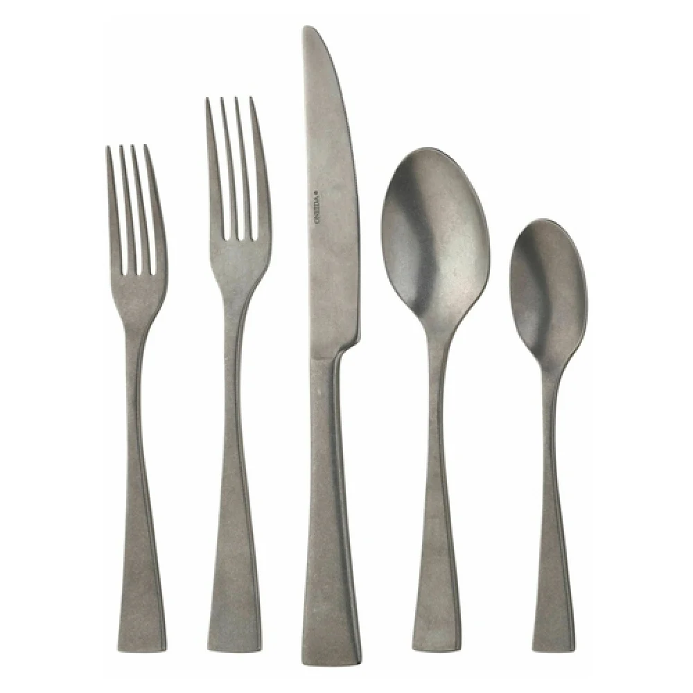 1880 Hospitality T576KBVF 7 Inch Solid Heavy Weight Butter Knife 18/10 Stainless Steel Relic Finish 1880 Hospitality T576KBVF 7 Inch Solid Heavy Weight Butter Knife 18/10 Stainless Steel Relic Finish