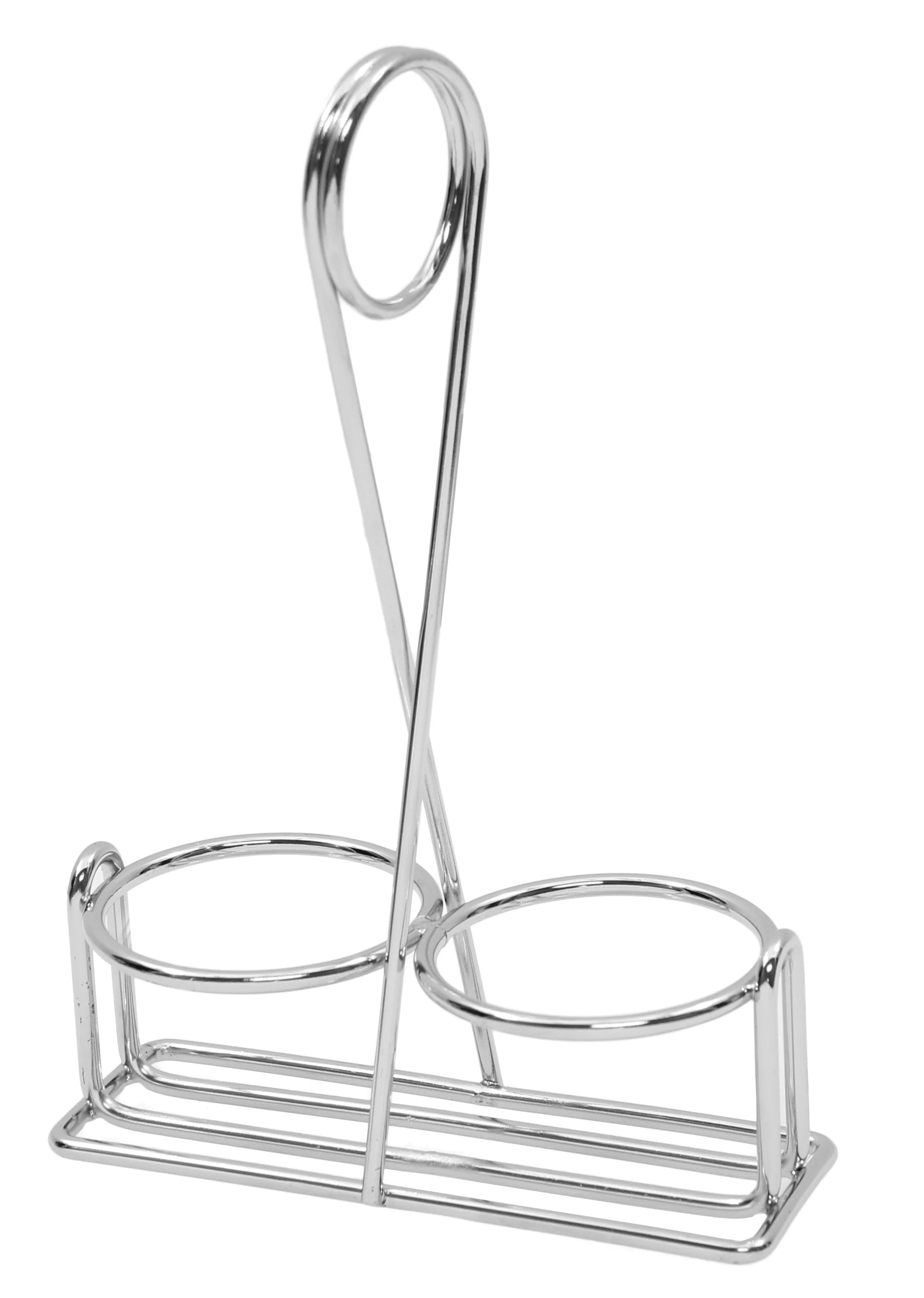 Tablecraft SPRR Rack 5-1/4 Inch Stainless Steel Fits Salt and Pepper Shakers Tablecraft SPRR Rack 5-1/4 Inch Stainless Steel Fits Salt and Pepper Shakers