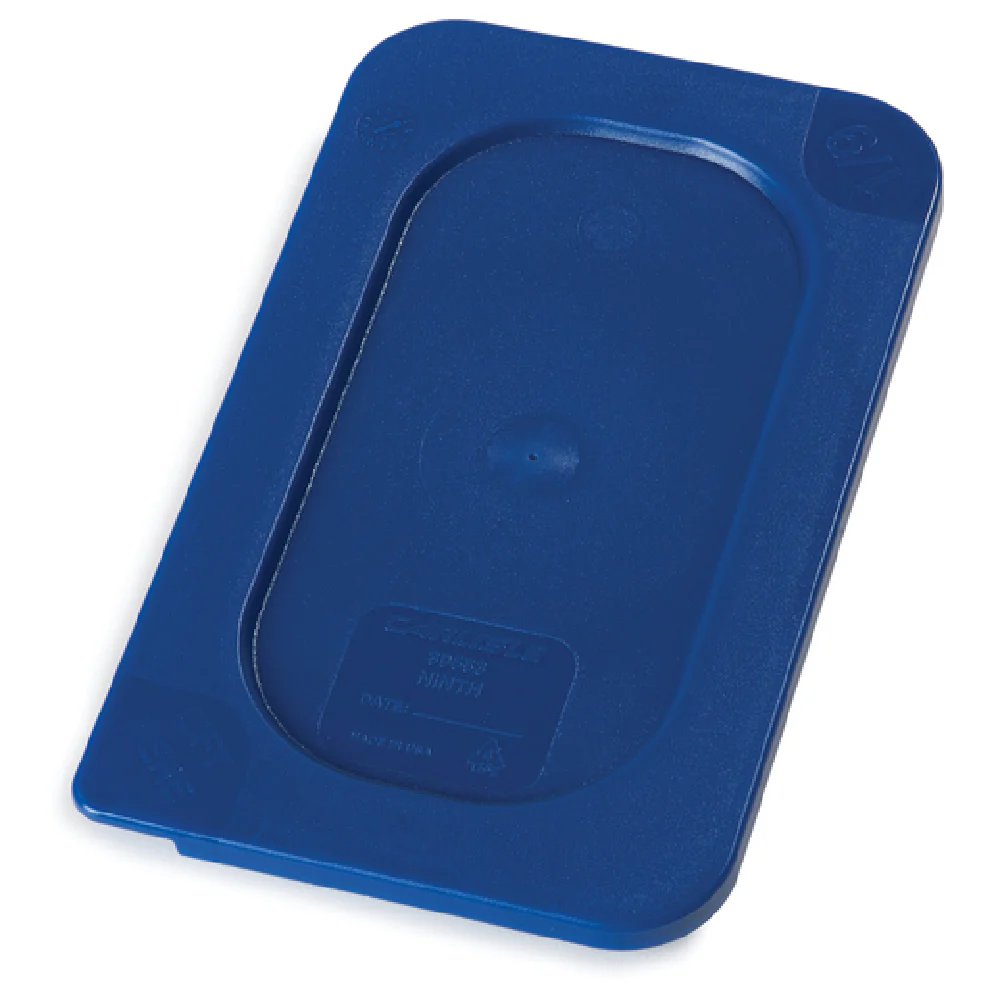 Carlisle 3058360 6.75 Inch Blue Food Pan Cover Leak Resistant Polyethylene Carlisle 3058360 6.75 Inch Blue Food Pan Cover Leak Resistant Polyethylene