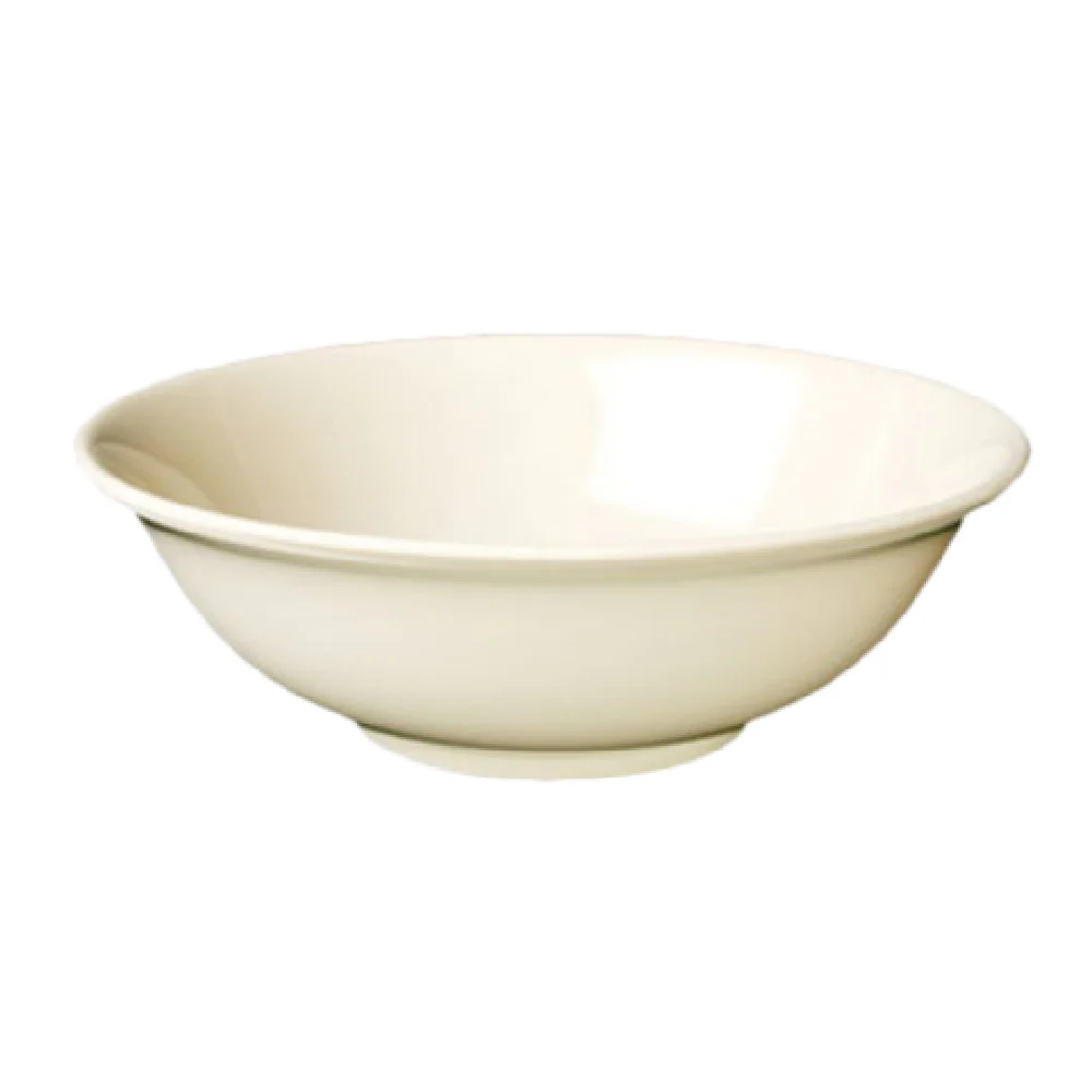 Thunder Group NS5060T 22 Oz Bowl Rimless Break-Resistant Melamine Tan