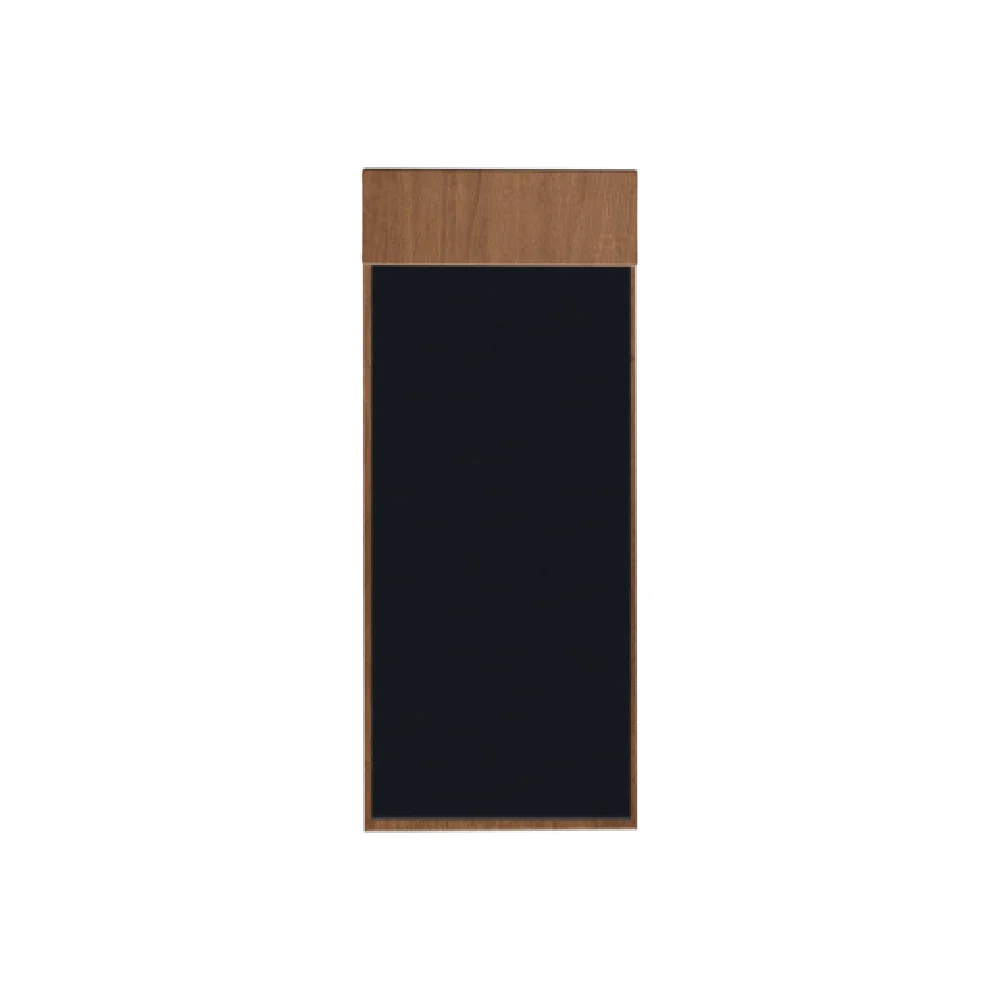 Risch MMB-SHERWOOD 4.25X11 Menu Board Faux-wood Magnetic Hardback 6 Pages