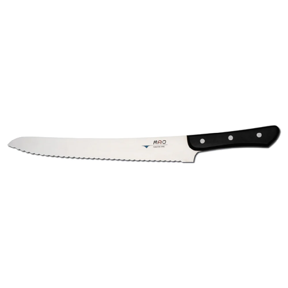 JB Prince Y312 10.5 Blade 10-1/2 Inch Knife High Carbon Stainless Steel Black Wood Handle JB Prince Y312 10.5 Blade 10-1/2 Inch Knife High Carbon Stainless Steel Black Wood Handle