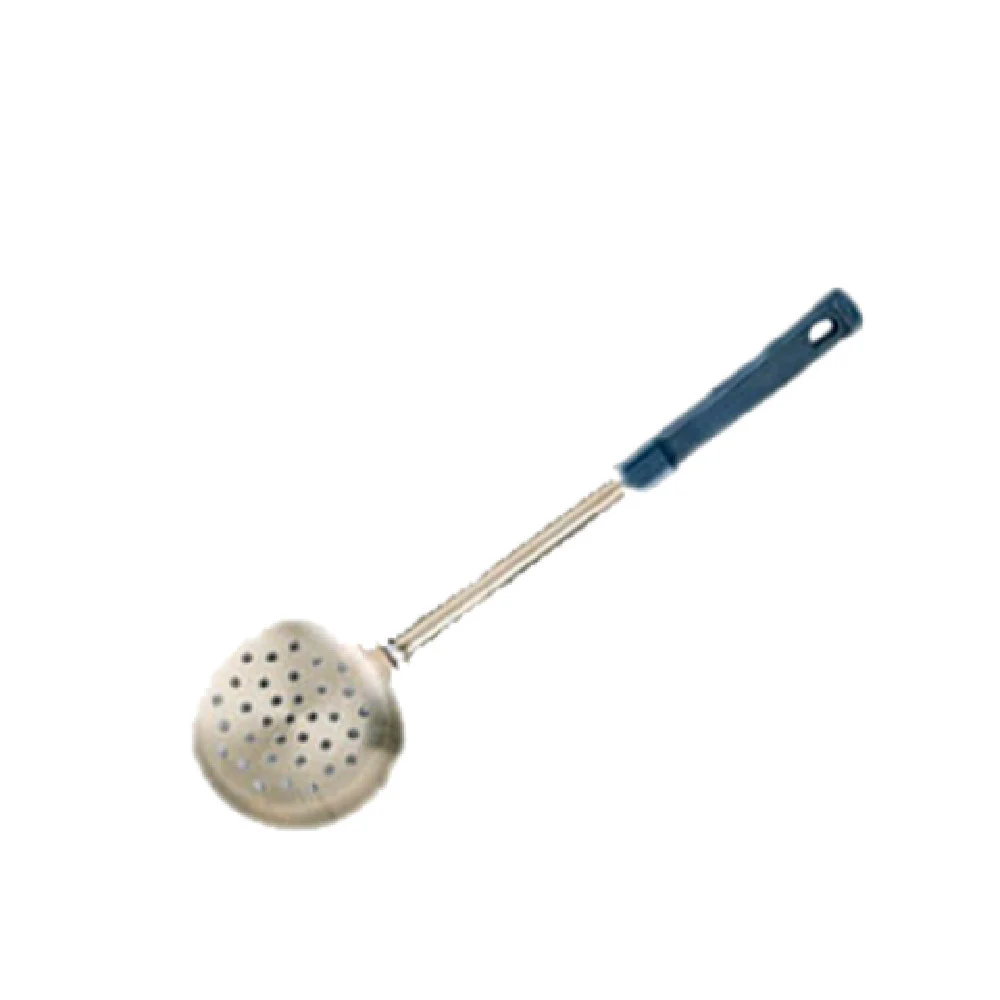 American Metalcraft SPNP8 8 Oz Perforated Stainless Steel Bowl with Bakelite Handle Blue