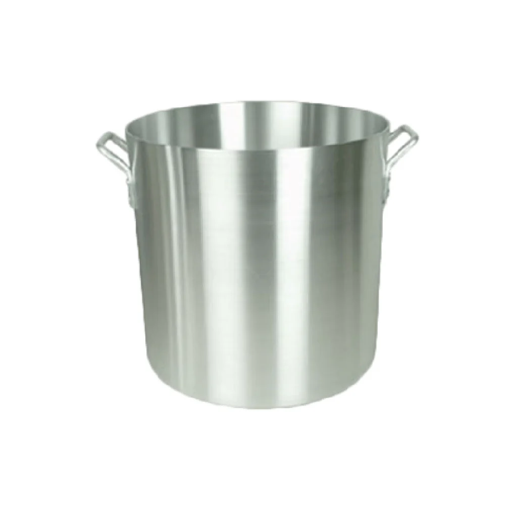 Thunder Group ALSKSP010 80 Quarts Aluminum Stock Pot with Riveted Handle