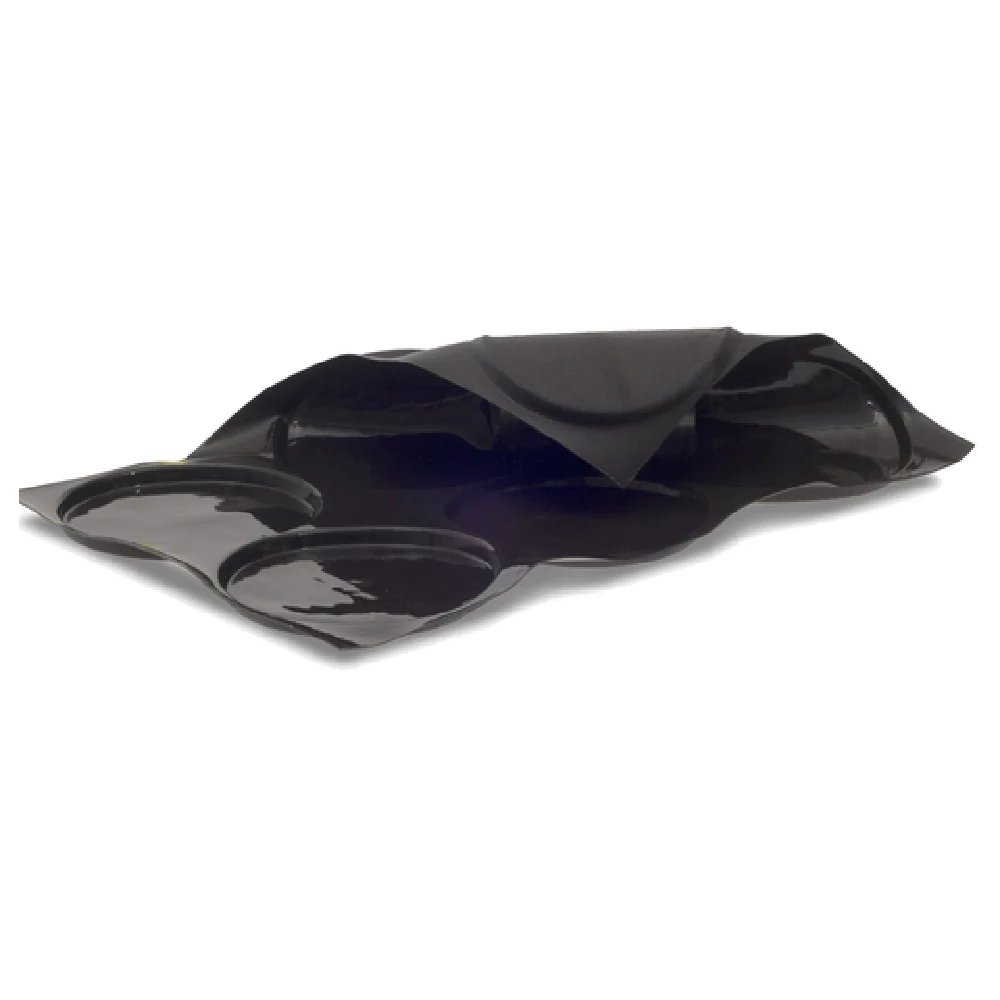 JB Prince M372 L 23 Inch Black Non-Stick Flexible Baking Mold 6 Extra Large Round