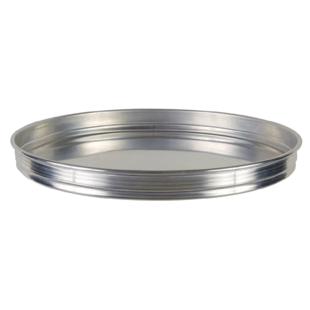 Winco APZK-1415 14 Inch Diameter Aluminum Round Pizza Pan Stackable with Deep Dish Winco APZK-1415 14 Inch Diameter Aluminum Round Pizza Pan Stackable with Deep Dish