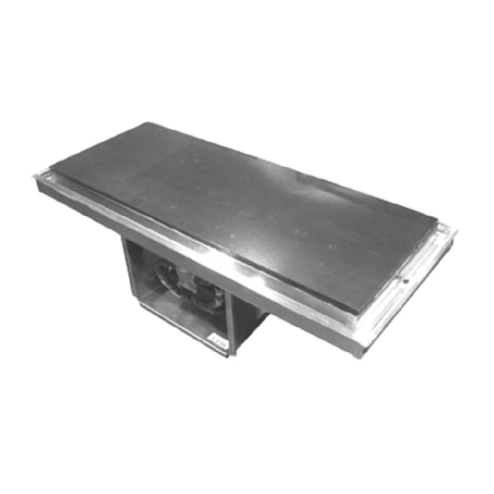 Delfield N8245GP_115/60/1 45 Inch Frost Top Stainless Steel and Granite with Drain