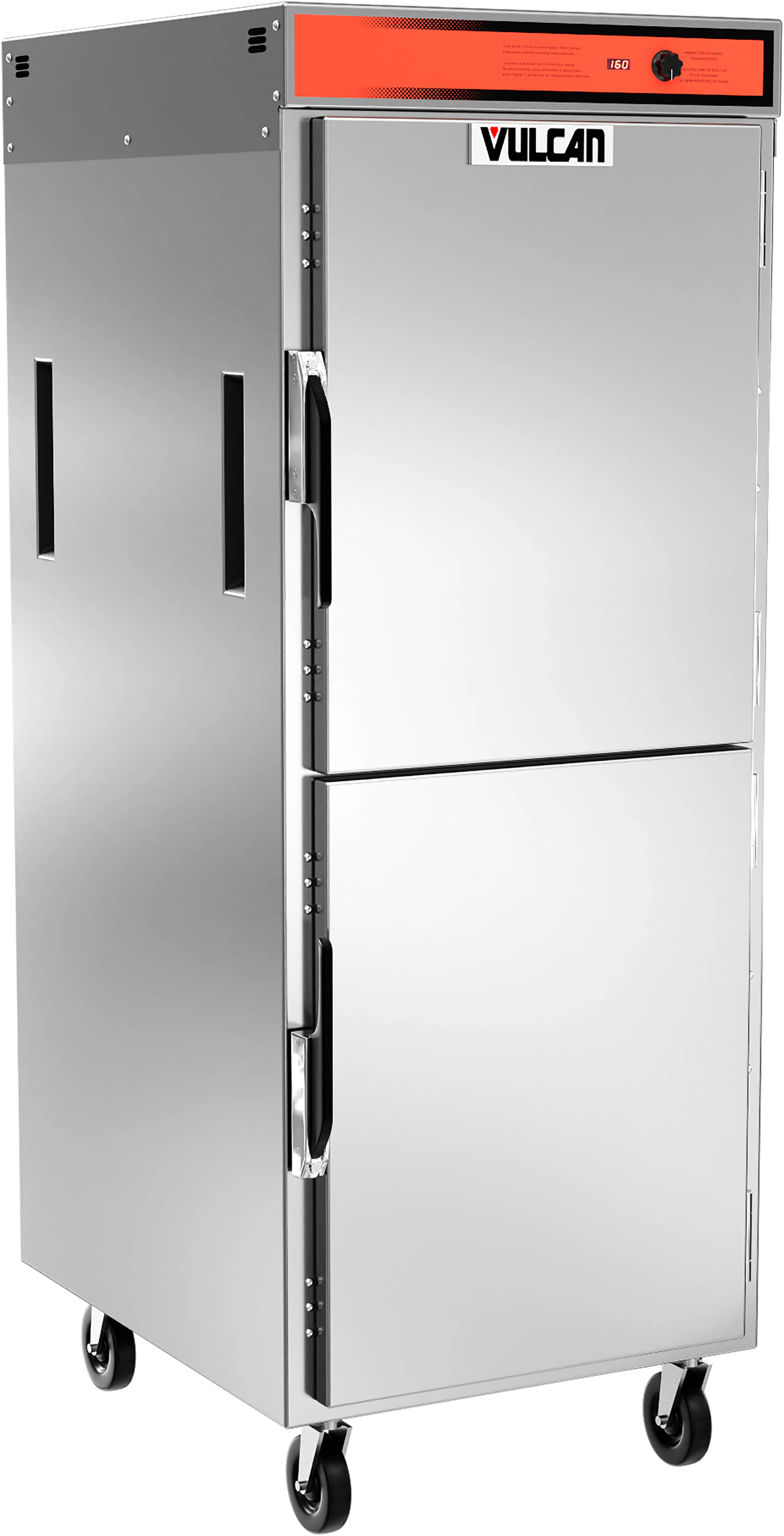 Vulcan VPT18 27 Inch Mobile Heated Cabinet Pass-Thru Stainless Steel with Gray Color Vulcan VPT18 27 Inch Mobile Heated Cabinet Pass-Thru Stainless Steel with Gray Color