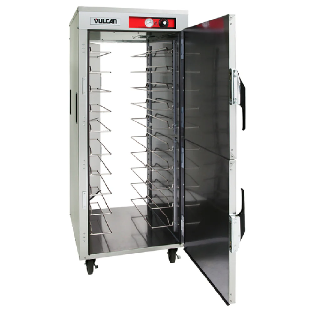 Vulcan VPT18 27 Inch Mobile Heated Cabinet Pass-Thru Stainless Steel with Gray Color Vulcan VPT18 27 Inch Mobile Heated Cabinet Pass-Thru Stainless Steel with Gray Color