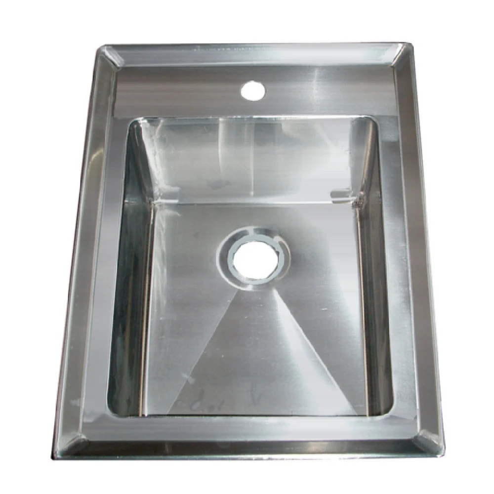 Winholt WS-DIS-ME-1621DP14KT 25 Inch Drop-in Sink 16 Gauge Stainless Steel with Bowl