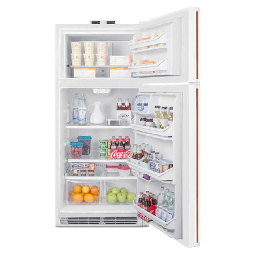 Summit BKRF18WCP 29 Inch White Reach-In Refrigerator Freezer 18 Cu Ft - Frost Free Summit BKRF18WCP 29 Inch White Reach-In Refrigerator Freezer 18 Cu Ft - Frost Free