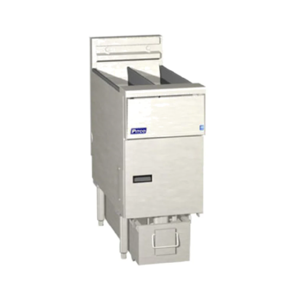 Pitco SE14X-1FD_240/60/3 Electric Deep Fryer 15 Inch with Built-in Filter