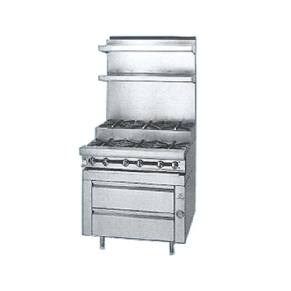 Jade Range JMRHE-1-1_LP 12 Inch Gas Range Heavy Duty 2 Burner 70000 BTU Jade Range JMRHE-1-1_LP 12 Inch Gas Range Heavy Duty 2 Burner 70000 BTU