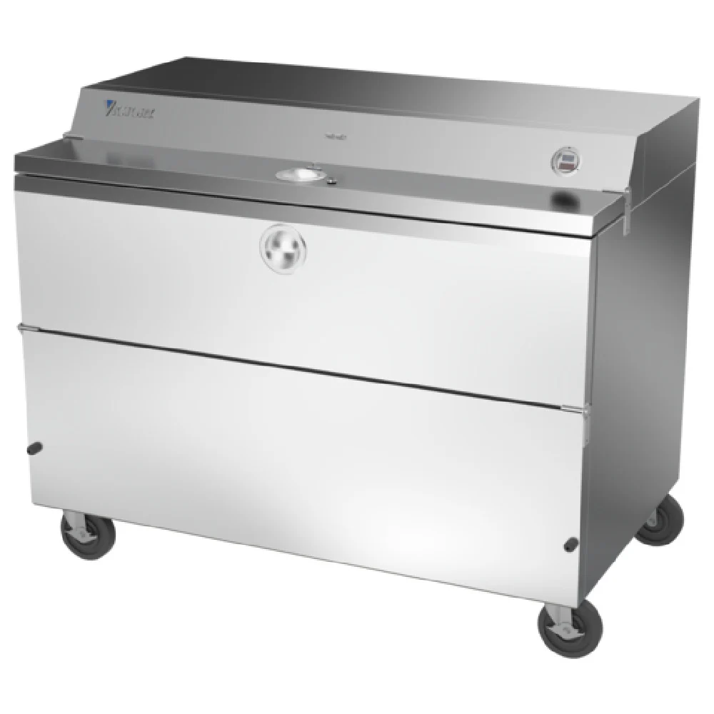 Victory VMCF58-1-S-HC 58 Inch School Milk Cooler Forced Air with Stainless Steel Victory VMCF58-1-S-HC 58 Inch School Milk Cooler Forced Air with Stainless Steel