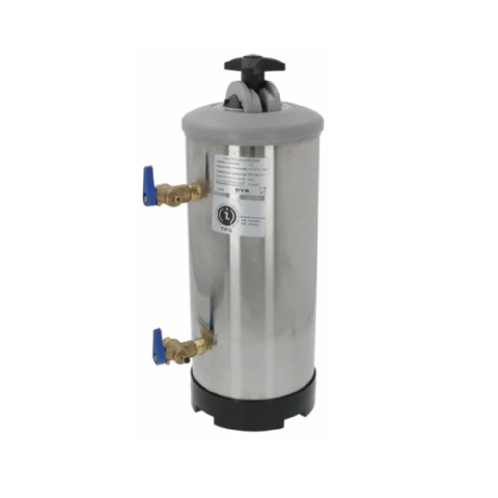 AMPTO 5900502 12 Litre Water Softener With Flexible Pipe for 3 Group Machines
