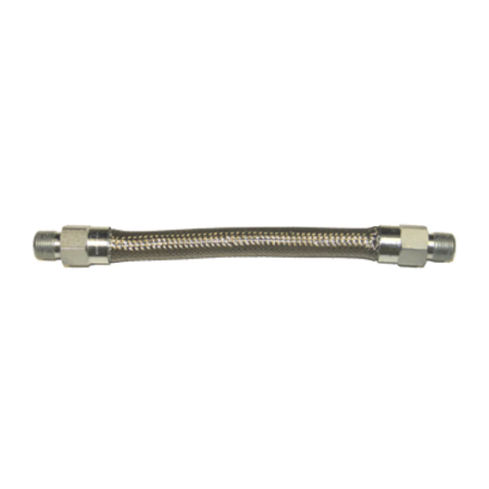 Dormont 1650B48 1/2 Inch Diameter Gas Connector Hose 48 Inch Long Stainless Steel Braid Dormont 1650B48 1/2 Inch Diameter Gas Connector Hose 48 Inch Long Stainless Steel Braid