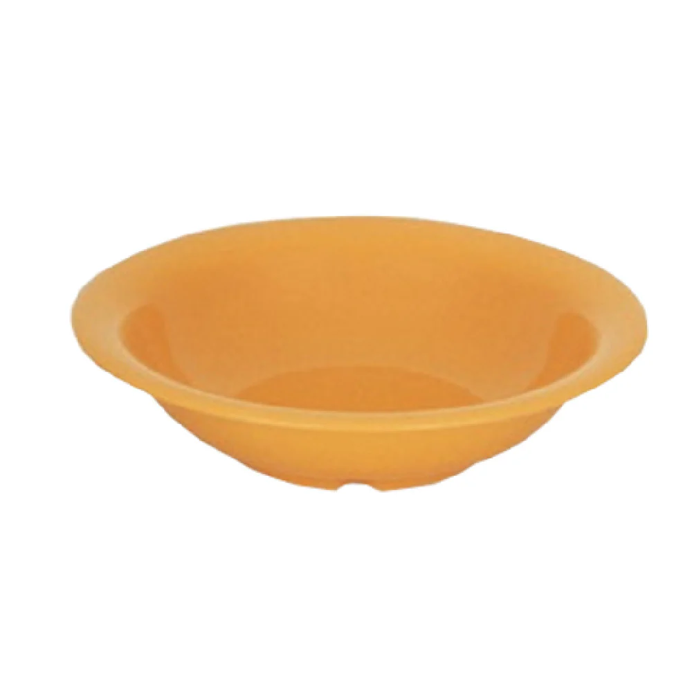 Yanco MS-5044YL 4-3/4 Inch Yellow Round Salad Bowl to 4-1/2 Oz Melamine