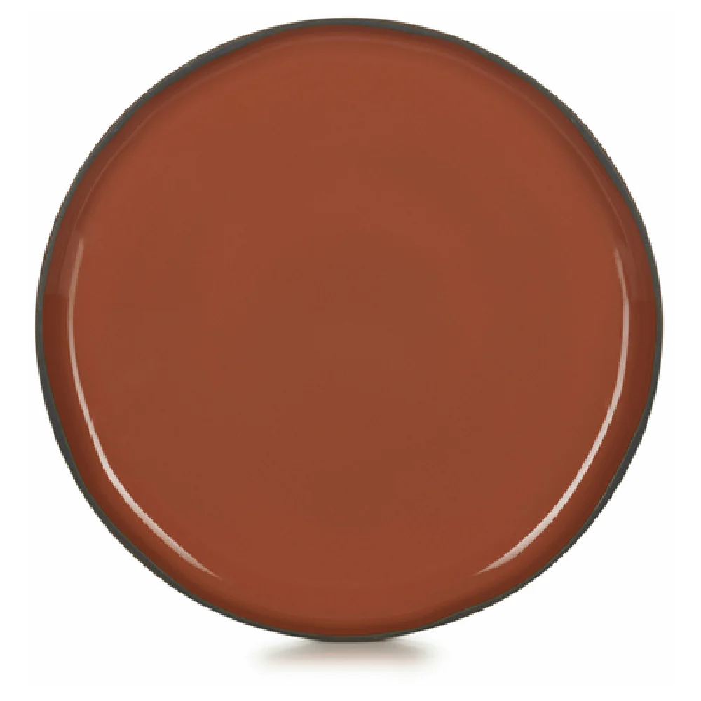 Revol 652800 8-1/4 Inch Round Plate Porcelain Low Oven Microwave Safe