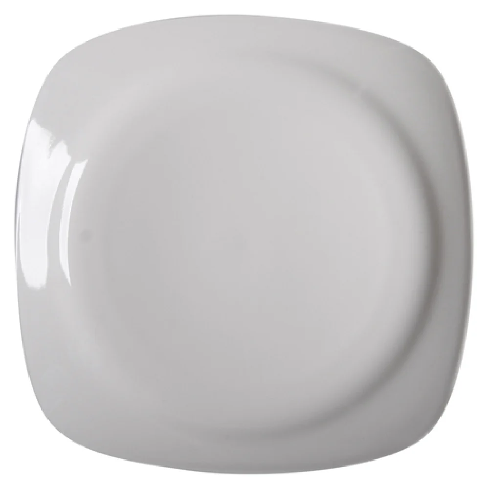 Cameo China 712-101R 10-3/4 Inch Coupe Rim Plate White Ceramic
