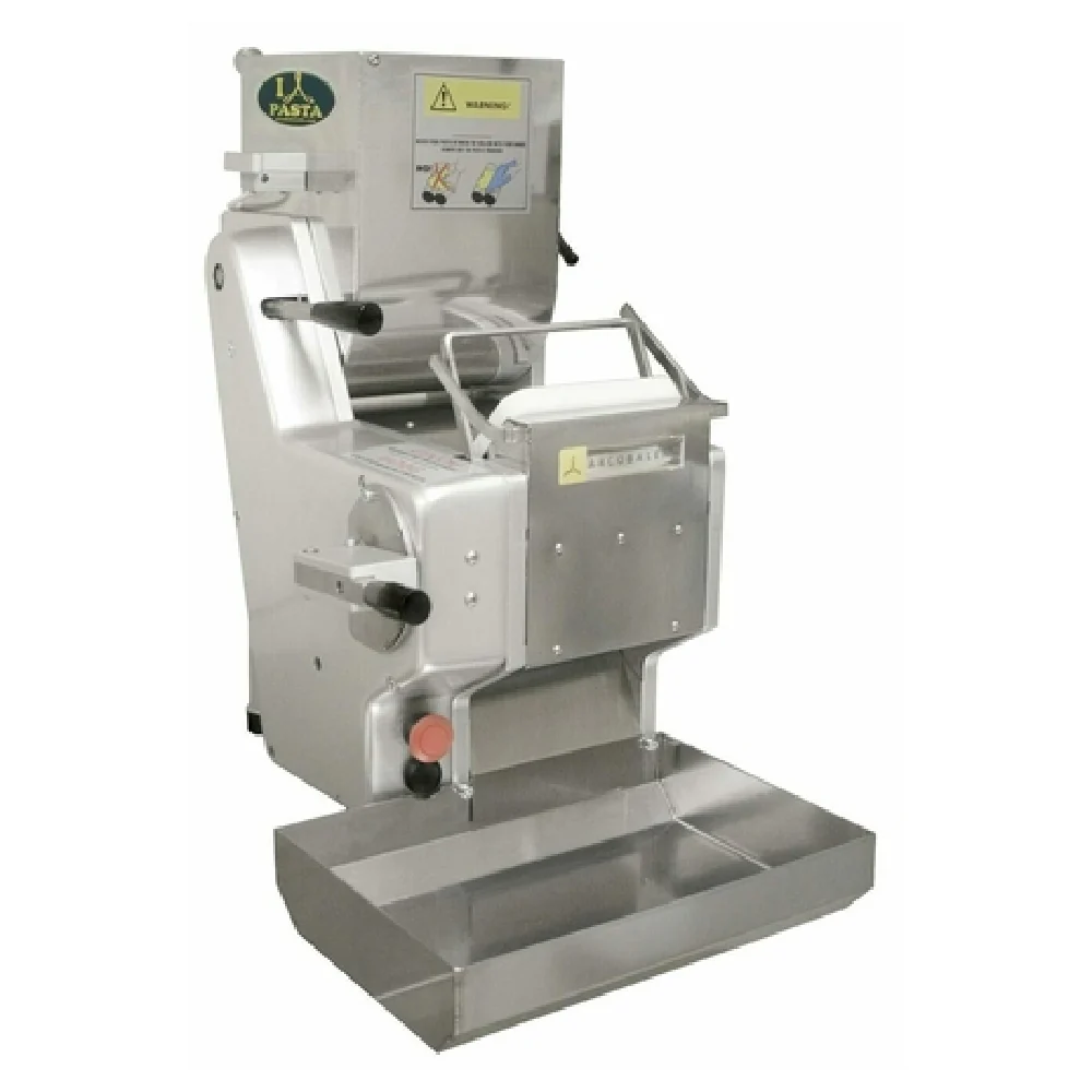 Arcobaleno Pasta Equipment AMF170 14 Inch Dough Sheeter Countertop Stainless Steel with 10 lb Mixer Production Arcobaleno Pasta Equipment AMF170 14 Inch Dough Sheeter Countertop Stainless Steel with 10 lb Mixer Production