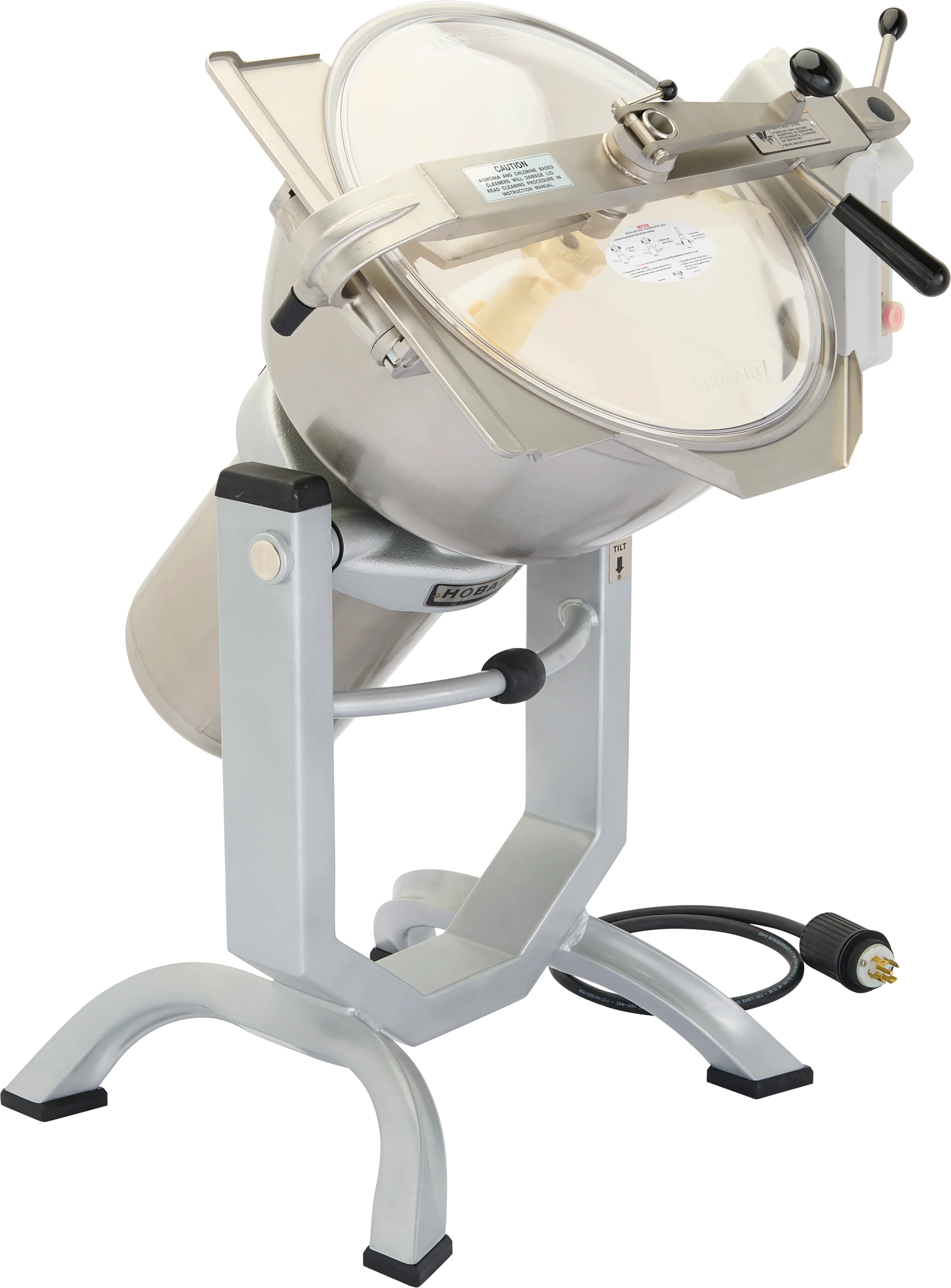 Hobart HCM450-61 55 Inch Cutter Mixer Electric Stainless Steel with Cut-Mix and Knead-Mix Attachments