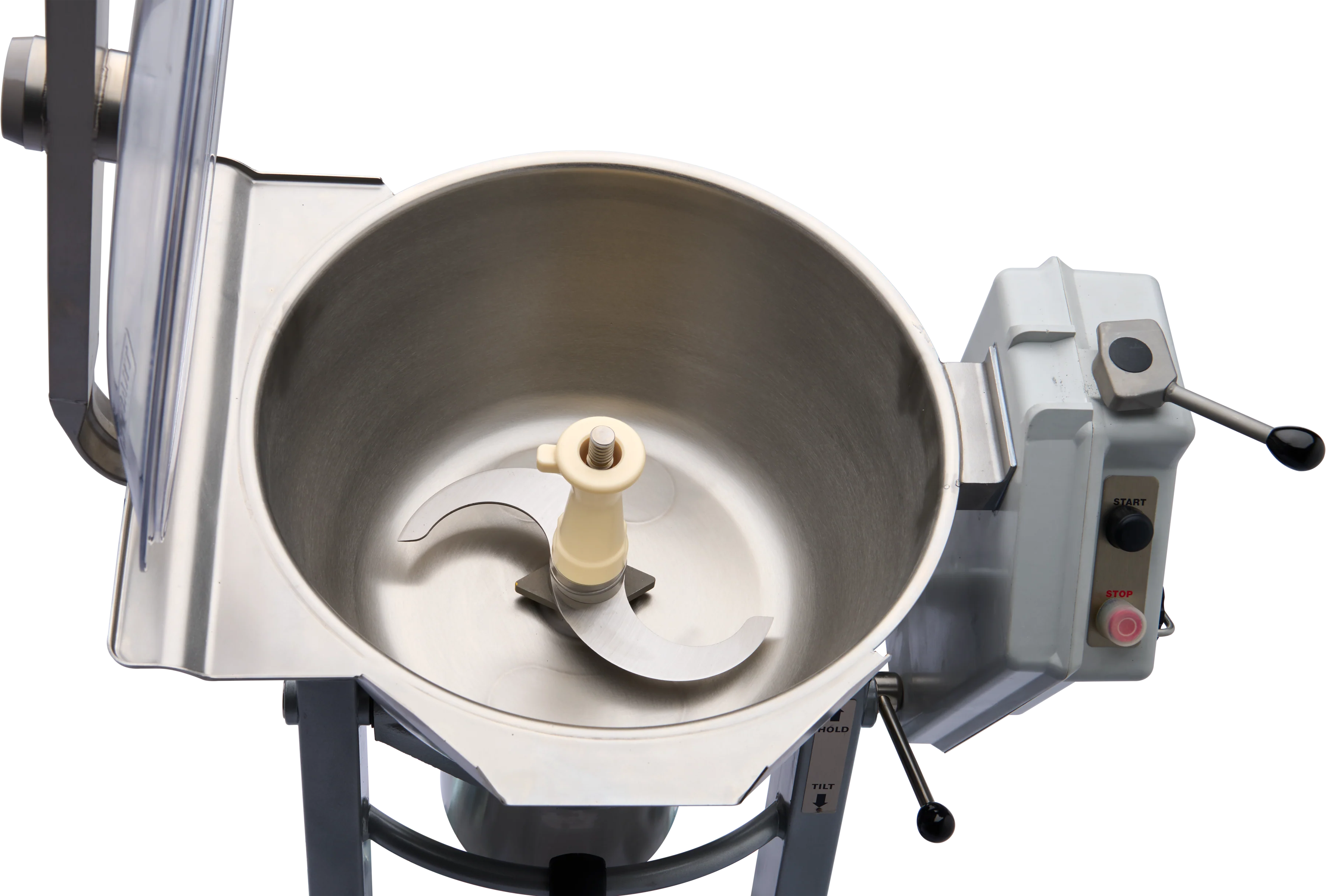Hobart HCM450-61 55 Inch Cutter Mixer Electric Stainless Steel with Cut-Mix and Knead-Mix Attachments Hobart HCM450-61 55 Inch Cutter Mixer Electric Stainless Steel with Cut-Mix and Knead-Mix Attachments