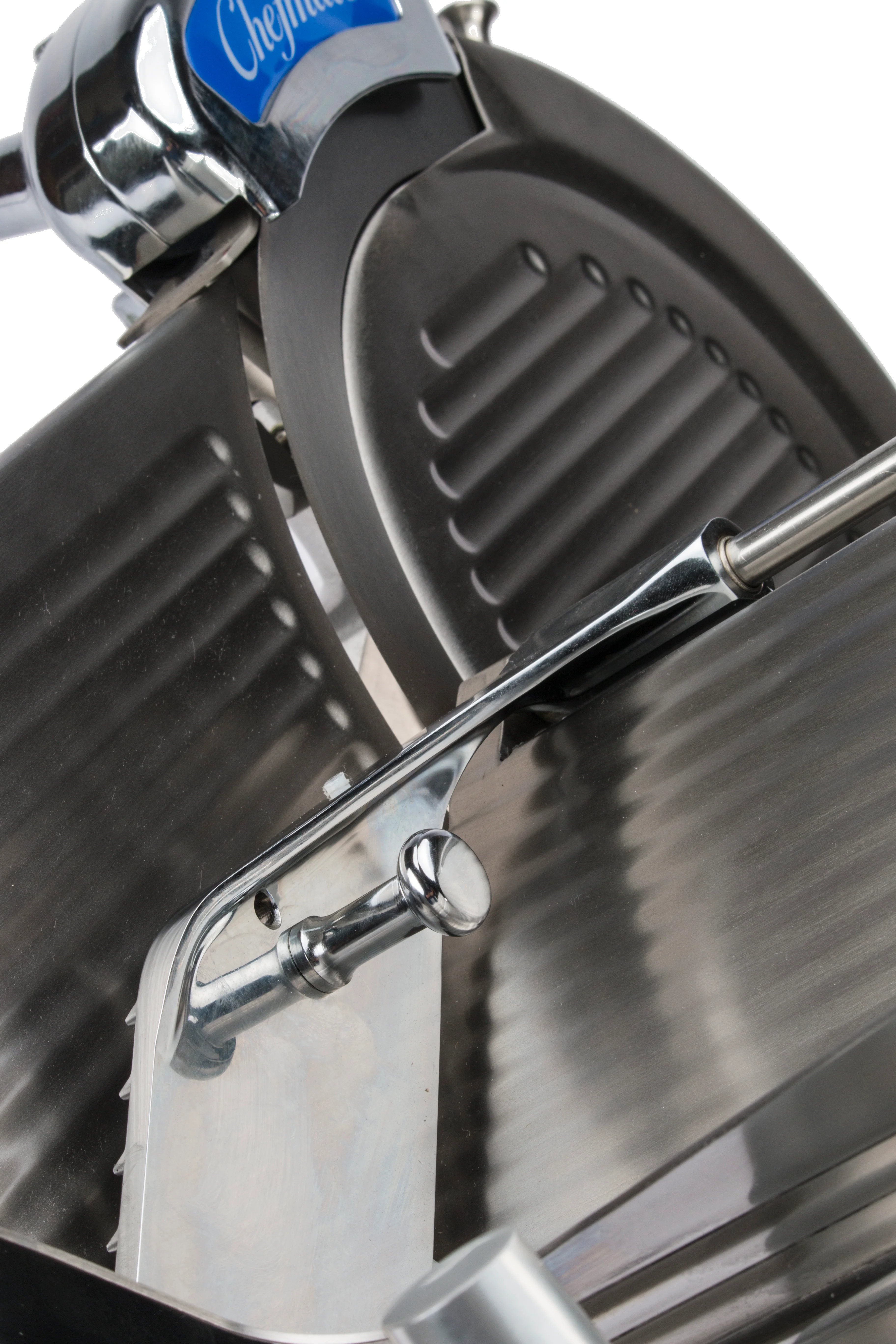 Globe GC512 12 Inch Diameter Electric Food Slicer Stainless Steel and Aluminum with Top Mounted Removable Sharpener Globe GC512 12 Inch Diameter Electric Food Slicer Stainless Steel and Aluminum with Top Mounted Removable Sharpener