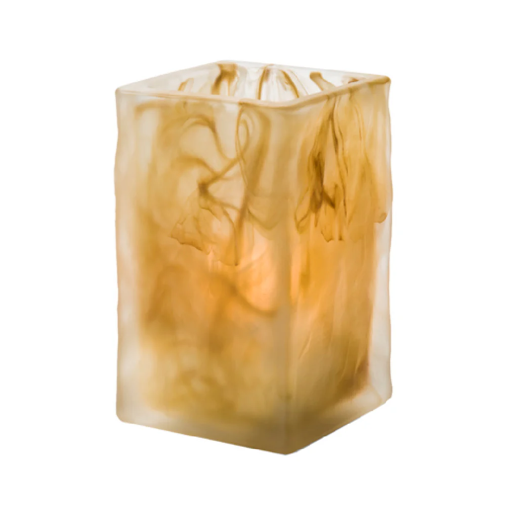 Hollowick 5188CML 2-3/4 Inch Glacier Votive Lamp Glass Candle Holder Hollowick 5188CML 2-3/4 Inch Glacier Votive Lamp Glass Candle Holder