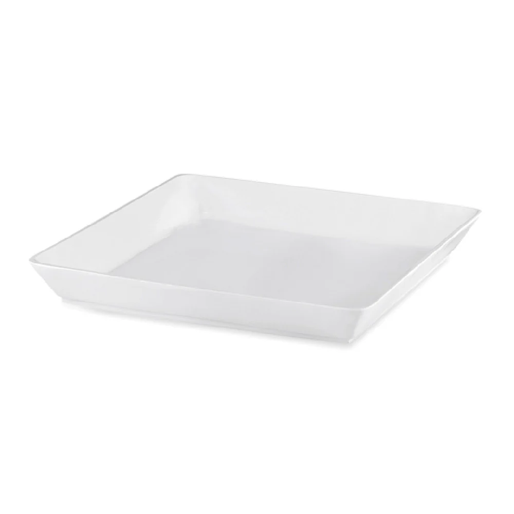 Steelite DWFBCAB16W 16 Inch Fusion Buffet Cold Metal White with DW Haber