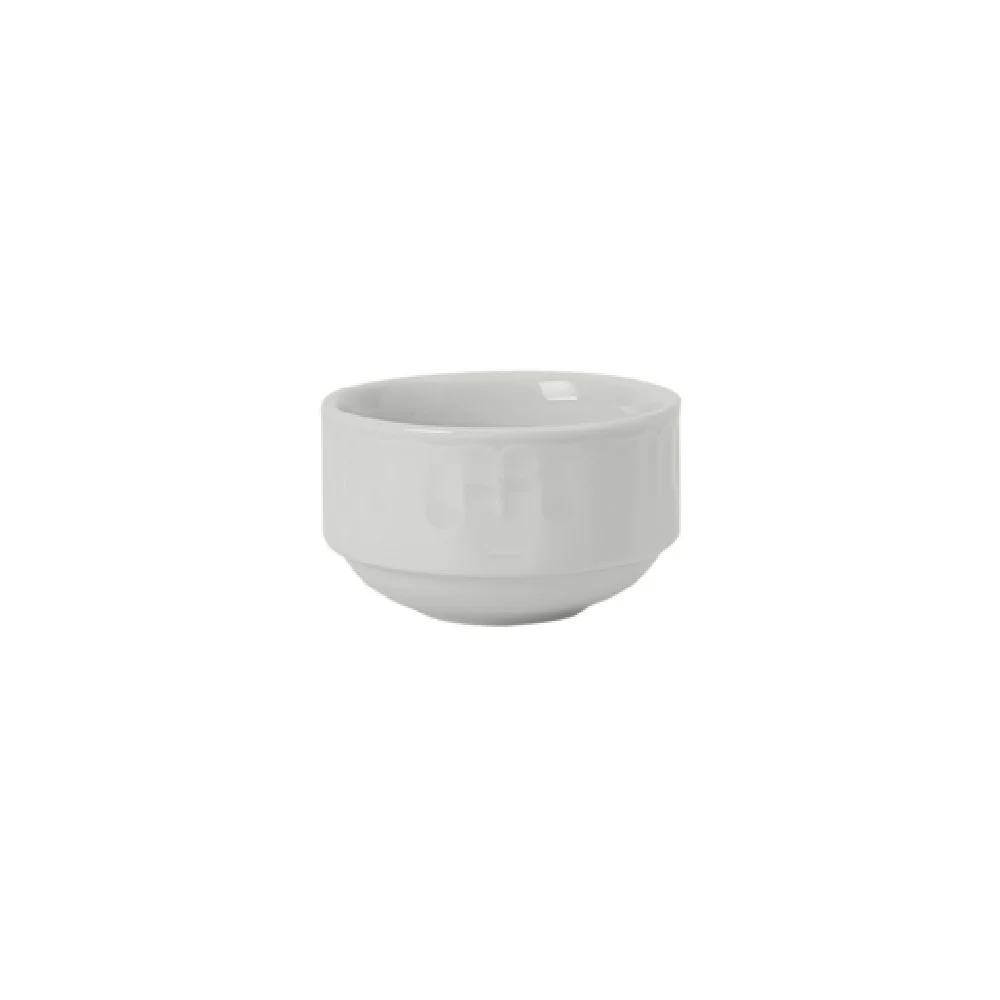Tuxton SCB-080 8 Oz Cup with Ceramic and Dishwasher Safe Blue Porcelain